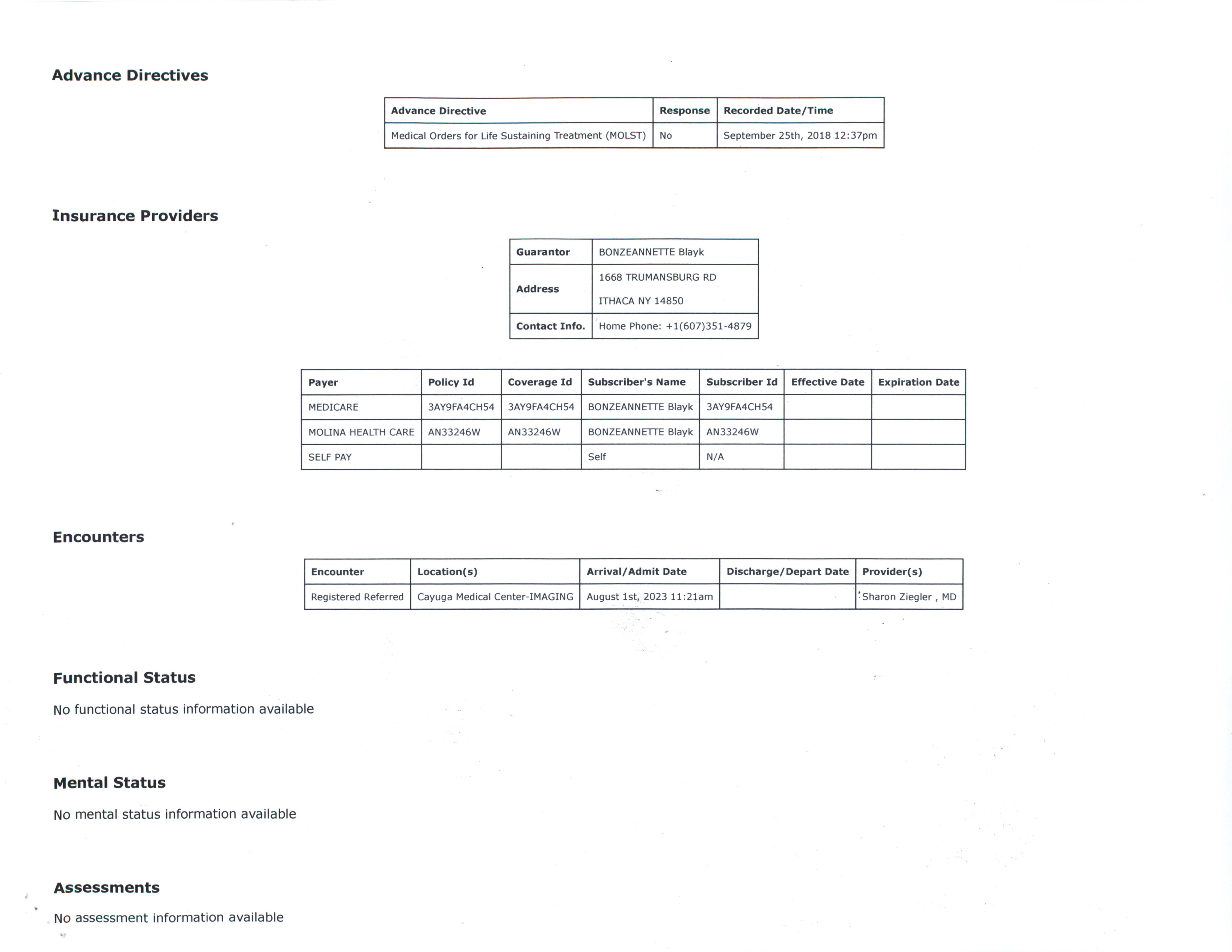 ./2023-09-15 - BONZEANNETTE BLAYK - MyCayugaHealth Patient Portal - p 08.png